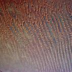 In this photo posted on Twitter by Canadian astronaut Chris Hadfield on Jan. 7, 2013, corn rows of sand, tightly sculpted by wind, heat and time is shown in Saudi Arabia. Hadfield is on a five-month visit to the space station and will become the...
