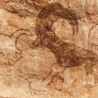 "This cave painting is, in fact, raw geology in central South Africa."