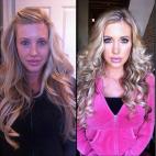 El antes y el después, por la maquilladora Melissa Murphy