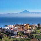 Vista de Agulo, en La Gomera.