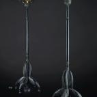 Las piezas más caras fueron las dos lámparas de bronce patinado decoradas con motivos de pájaros, que alcanzaron un precio de 1,6 millones de euros cada una y que fueron a parar a manos del mismo comprador. Armand Albert Rateau, 1921–1925.