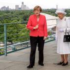 Con Merkel, en Berl&iacute;n.