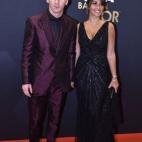 El jugador del Barça Lionel Messi y su mujer, Antonella Roccuzzo