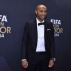 El jugador de fútbol francés Thierry Henry