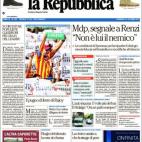 &quot;El pu&ntilde;o de hierro de Rajoy&quot;, titula La Repubblica