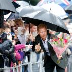 El pr&iacute;ncipe Harry visita los homenajes a Diana en el palacio de Kensington, el 30 de agosto de 2017.