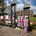 Las puertas del palacio de Kensington, en Londres, el 30 de agosto.