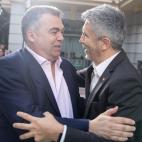 Santos Cerd&aacute;n (PSOE) y Fernando Grande-Marlaska, ministro del Interior