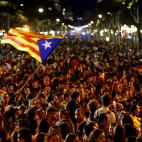 Miles de personas, por cuarto día, en Barcelona