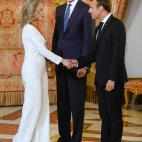 Alicia Koplowitz, el rey y Macron