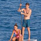Aitana y Miguel Bernardeau, de vacaciones en Ibiza
