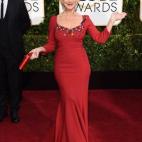 Helen Mirren, nominada a mejor actriz de comedia o musical por Un viaje de diez metros, de Dolce & Gabbana.