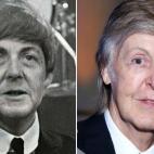 Paul McCartney 1966 a los 22 a&ntilde;os y en 2019 a los 77 a&ntilde;os.