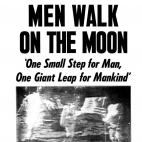 Hombres camina por la Luna. 'Un peque&ntilde;o paso para el hombre, un gran salto para la humanidad'[21 de julio de 1969]