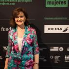 En la inauguración del festival "Cine por mujeres" en marzo de 2019 en Madrid.
