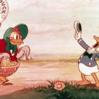 9 de junio de 1934. Primera aparición del pato Donald, en 'The Wise Little Hen'