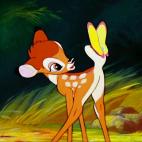 1942: Bambi. Dirigida por David Hand y basada en un libro del austriaco Felix Salten.