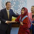 La joven paquistaní Malala Yousafzai dio un discurso vibrante en 2013 en la ONU. Ese día, que cumplía 16 años, exigió el acceso de las niñas a la educación, una lucha por la que se ha convertido en icono.

El 12 de julio de 2013 en la ONU...