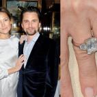 Kate Hudson anunció que se casaba durante una aparición en el "Today Show" en abril de 2011, mostrando su anillo de diamantes en corte de esmeralda valuado en más de $200,000 dólares.