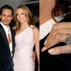 El anillo de diamantes que le dio Marc a J.Lo en 2004 fue de 8.5 quilates y le costó más de $4 millones de dólares. ¿Se lo habrá quedado?
