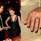 Ryan le propuso matrimonio en 2008 con este anillo de tres quilates, estimado en unos $30,000 dólares. Como recordarás, su unión no funcionó y él ahora está casado con Blake Lively.