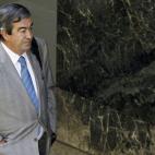 El ex secretario general del PP Francisco Álvarez-Cascos, a su llegada a la Audiencia.