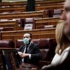 Las mascarillas, protagonistas incuestionables de la pandemia, también han estado presentes en el Congreso.
