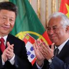 Junto al chino Xi Jinping, buscando ser parte de la Nueva Ruta de la Seda