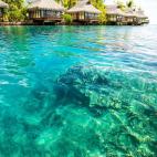 El aumento de la temperatura y del nivel del mar hace peligrar islas como las Maldivas. 