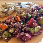 Lleva tambi&eacute;n tomate, aguacate, zanahoria, aceitunas y nueces. Mira la receta en Cookpad.