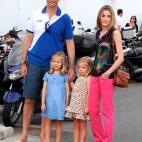 Como cada verano, Sof&iacute;a y Leonor pasan unos d&iacute;as con sus padres en Mallorca.