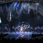 Jennifer Lopez durante el concierto inaugural de su espectáculo All I Have, que tendrá lugar en el Planet Hollywood Hotel & Casino de Las Vegas entre enero y junio de 2016.