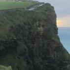 American tourist Sandra Clifford took a photo of this cliff allegedly showing an image of Jesus at the Cliffs of Moher in Ireland. Source: IrishCentral.com