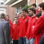 En 2009, los jugadores volvieron a la Zarzuela para celebrar con el rey el Eurobasket ganado en Polonia.