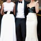 Auf dem roten Teppich posierte Emma Watson mit ihren Filmkollegen Katie Chang und Israel Broussard.