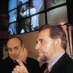 Julio Anguita y Francisco Frutos en 1994.