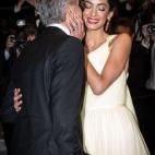 Durante la presentación de la película Money Monster de Jodie Foster y protagonizada por George Clooney y Julia Roberts. Fue la noche del jueves 12 de mayo.