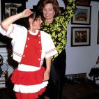 Rocío Carrasco bailando con su madre en 1987.