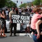 Protestas en Minneapolis&nbsp;por la muerte de un afroamericano a manos de la polic&iacute;a.