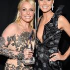 La cantante Britney Spears y la modelo Heidi Klum.