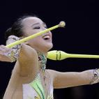 La gimnasta coreana al parecer lleva una dieta demasiado estricta al consumir sólo un alimento al día... bueno, eso publicaron en meses pasados varios medios con motivo de los Juegos Olímpicos en Londres.