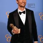 Matthew McConaughey, ganador del Globo al mejor actor por Dallas Buyers Club.