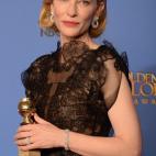 Cate Blanchett, ganadora del Globo a la mejor actriz por Blue Jasmine.