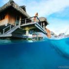 ¿Has soñado alguna vez con poder lanzarte directamente al mar desde la cama? Si es así, te encantará saber que tu fantasía se puede hacer realidad en el Hilton Bora Bora Nui Resort & Spa. Alojarse en cualquiera de sus villas flotantes, supo...
