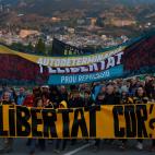 Independentistas inician las "Marchas por la libertad"