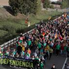 Independentistas inician las "Marchas por la libertad"
