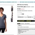 En abril de 2010, Urban Outfitters lanzó una camiseta en su tienda online en color 'Negro/Obama'. La tienda ya había sacado camisetas con la temática Obama, pero nunca utilizando su nombre en la descripción del color.

En respuesta, publicar...