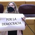 El 'show' de Cristina Ayala, la senadora del PP