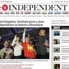 El Reino Reunido: Escocia da un claro 'No' a un histórico  referéndum de independencia 