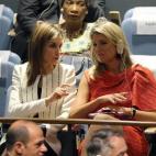 La reina Letizia junto a Máxima de Holanda en la Asamblea General de la ONU.